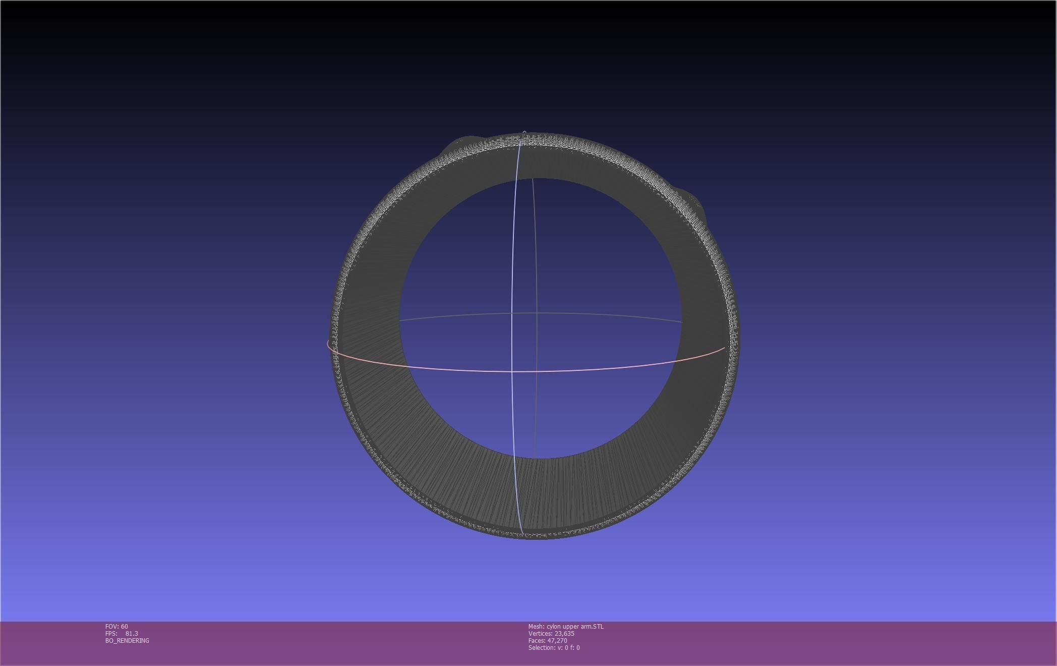 Battlestar Galactica Cylon Armpieces Printable Parts 3D print model_37