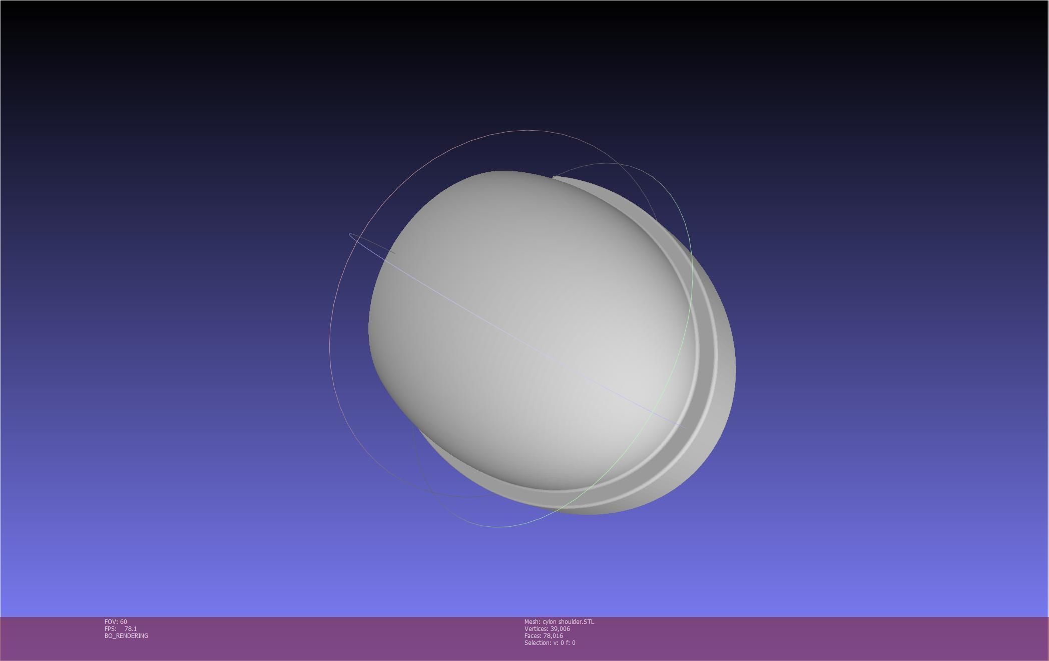 Battlestar Galactica Cylon Armpieces Printable Parts 3D print model_17