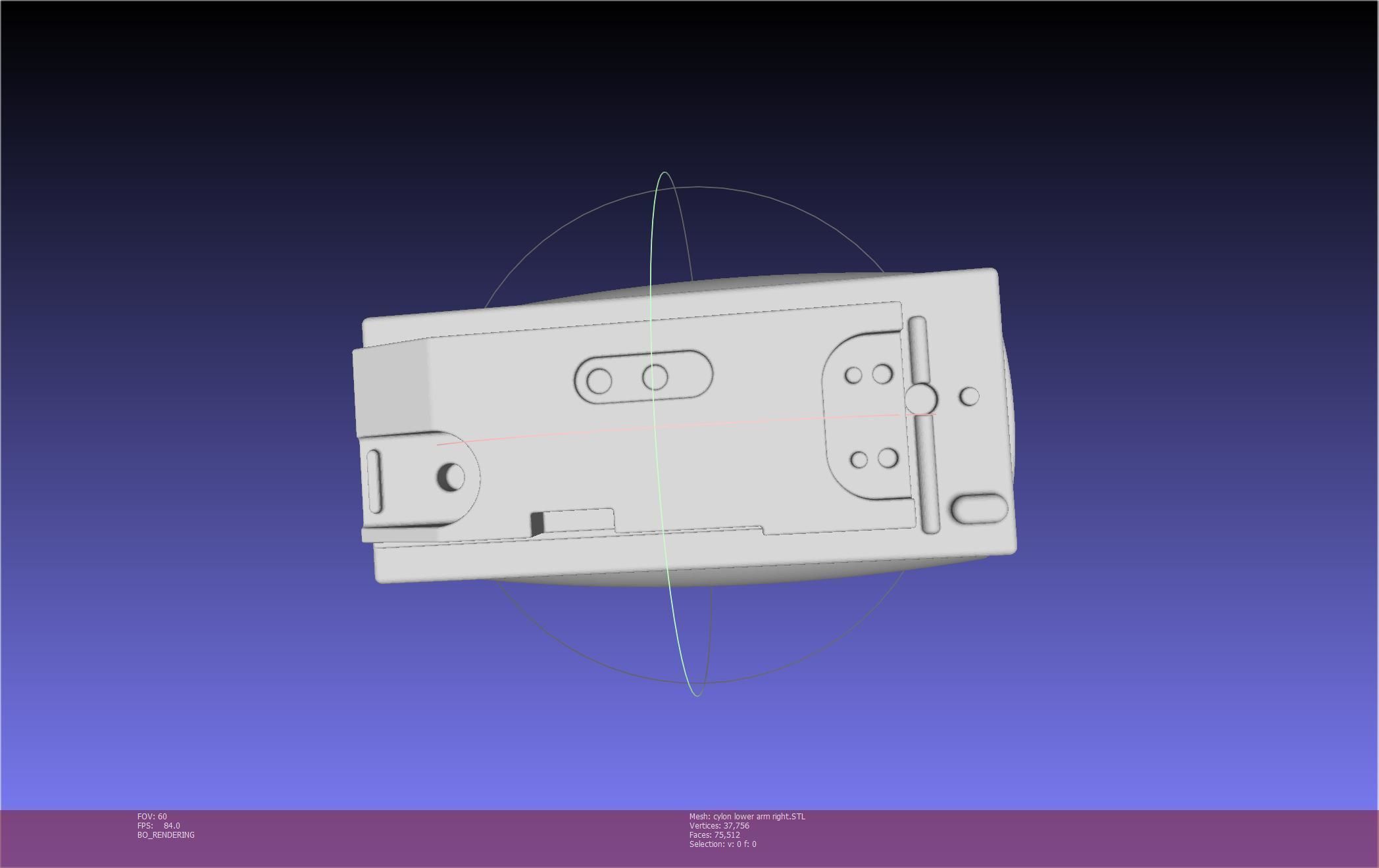 Battlestar Galactica Cylon Armpieces Printable Parts 3D print model_123