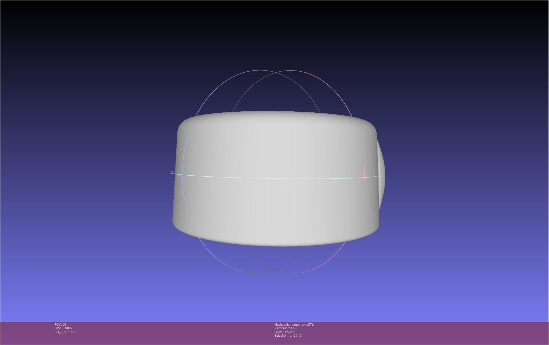 Battlestar Galactica Cylon Armpieces Printable Parts 3D print model_48