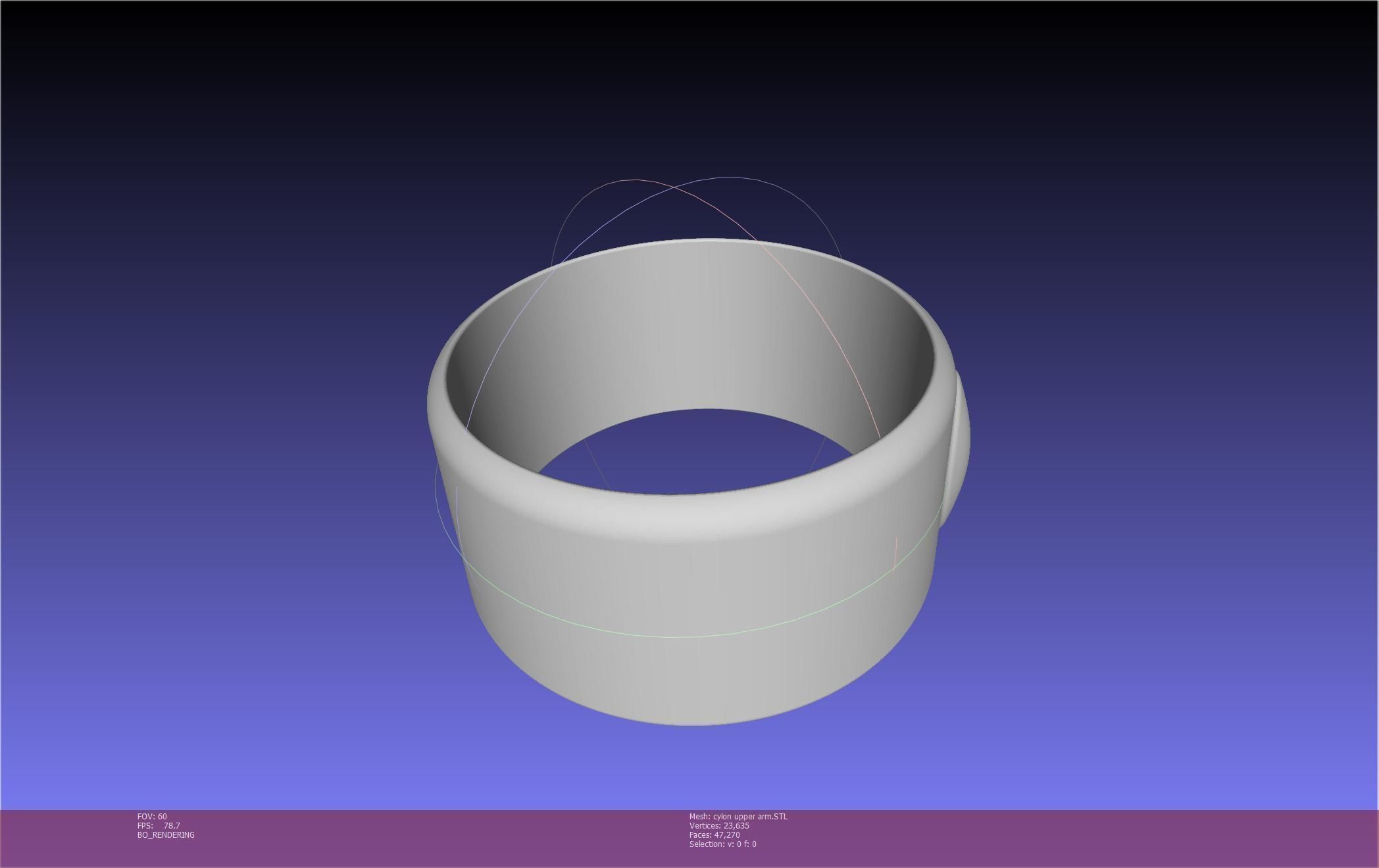 Battlestar Galactica Cylon Armpieces Printable Parts 3D print model_47