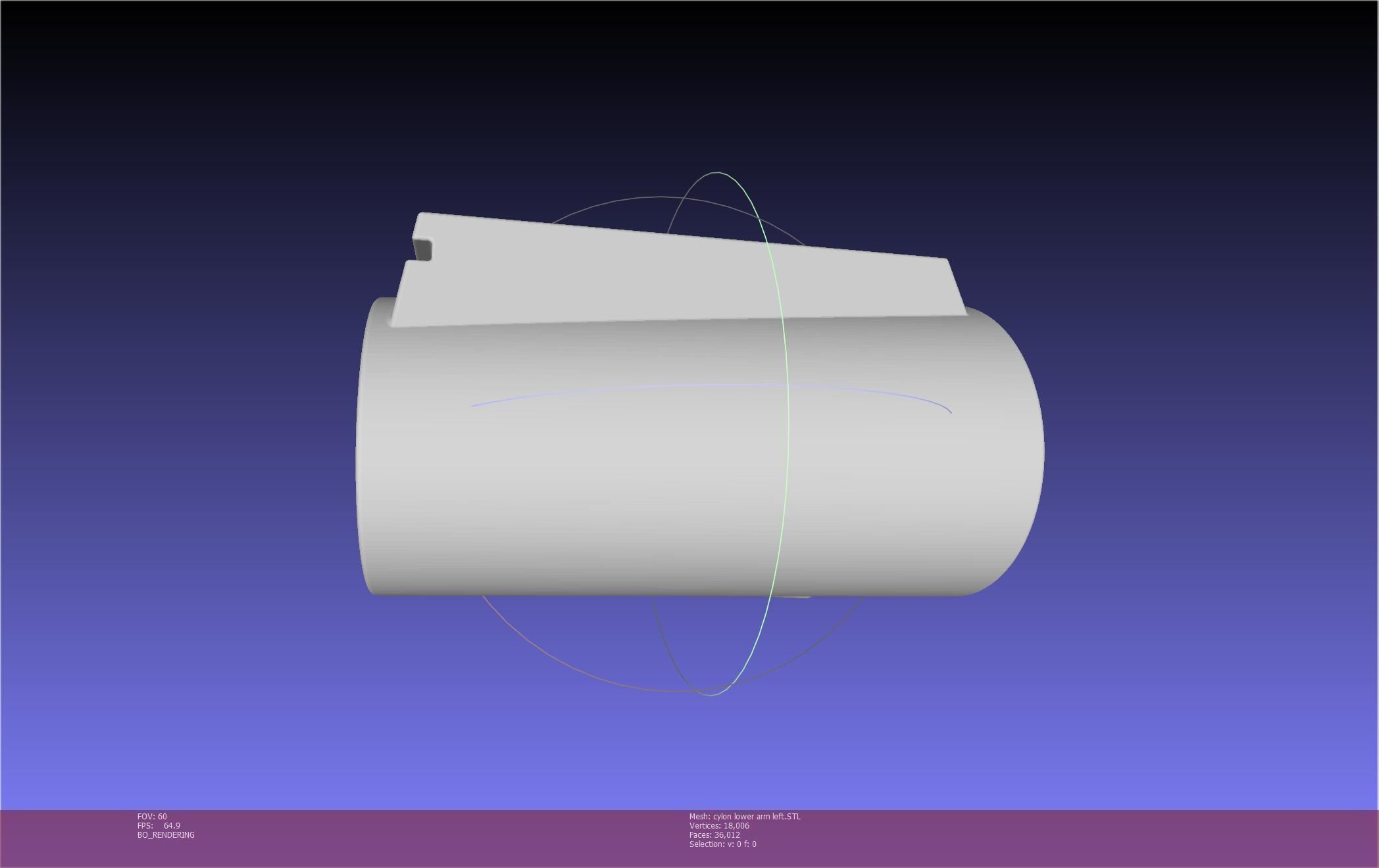 Battlestar Galactica Cylon Armpieces Printable Parts 3D print model_76