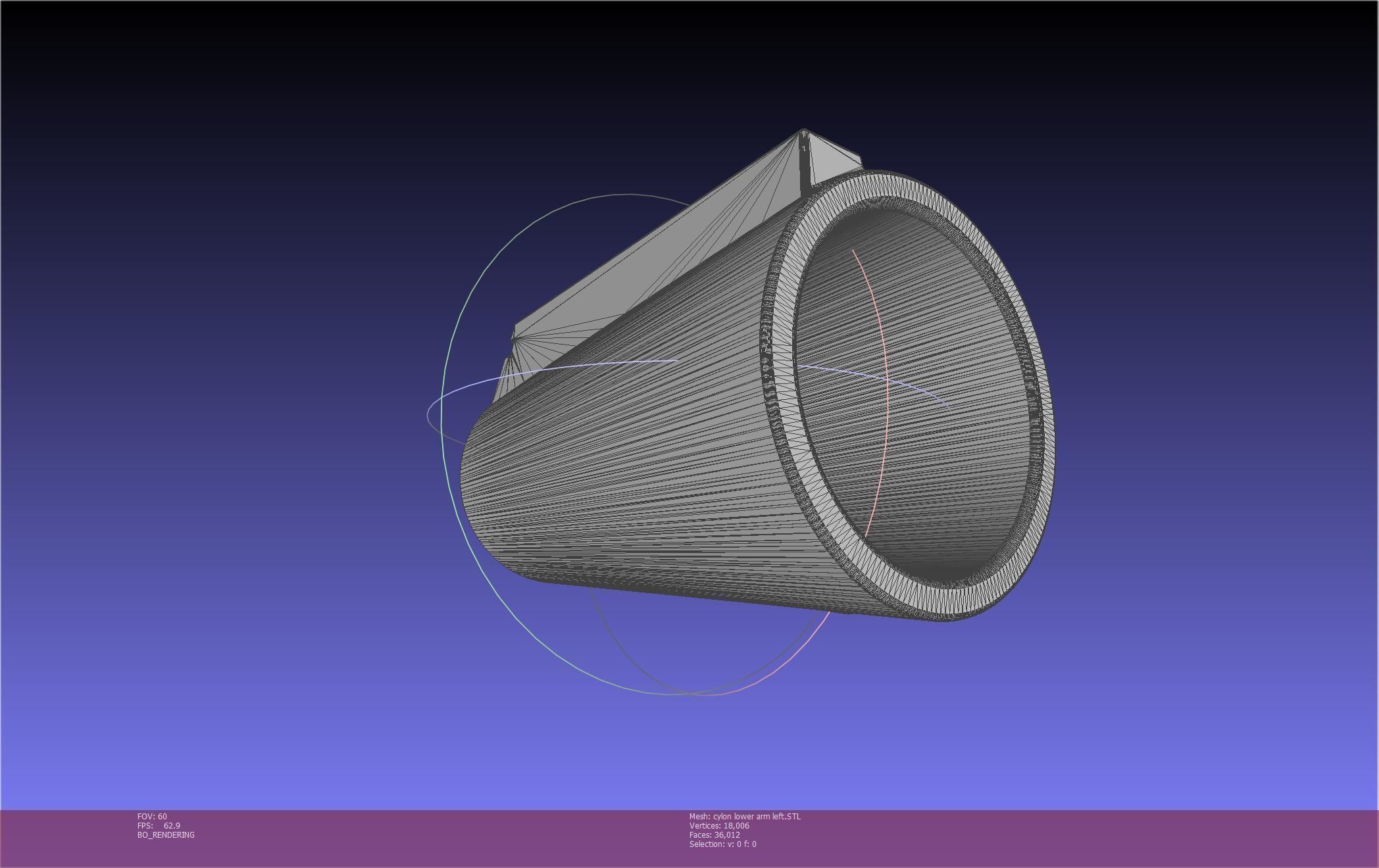 Battlestar Galactica Cylon Armpieces Printable Parts 3D print model_70