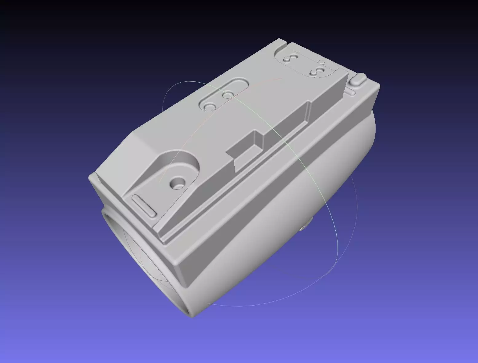 Battlestar Galactica Cylon Armpieces Printable Parts 3D print model_0