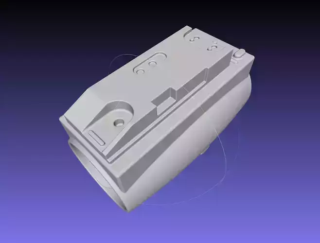 Battlestar Galactica Cylon Armpieces Printable Parts 3D print model