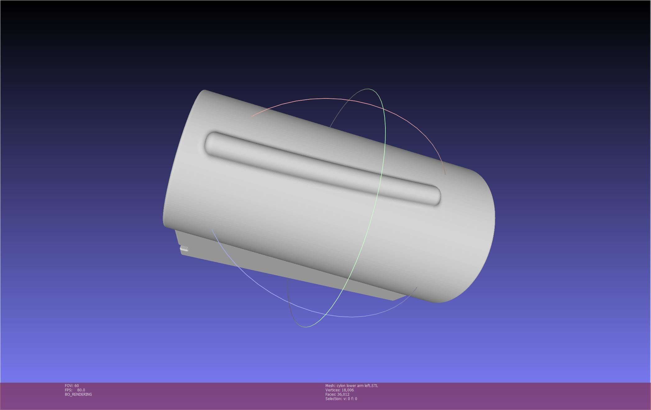 Battlestar Galactica Cylon Armpieces Printable Parts 3D print model_81