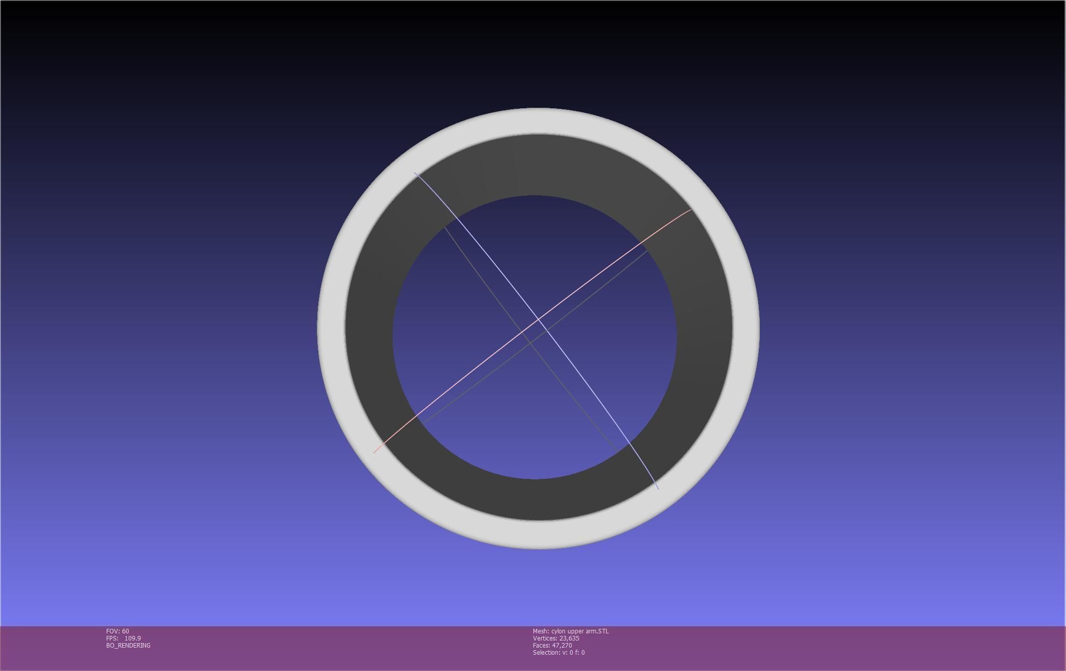 Battlestar Galactica Cylon Armpieces Printable Parts 3D print model_51