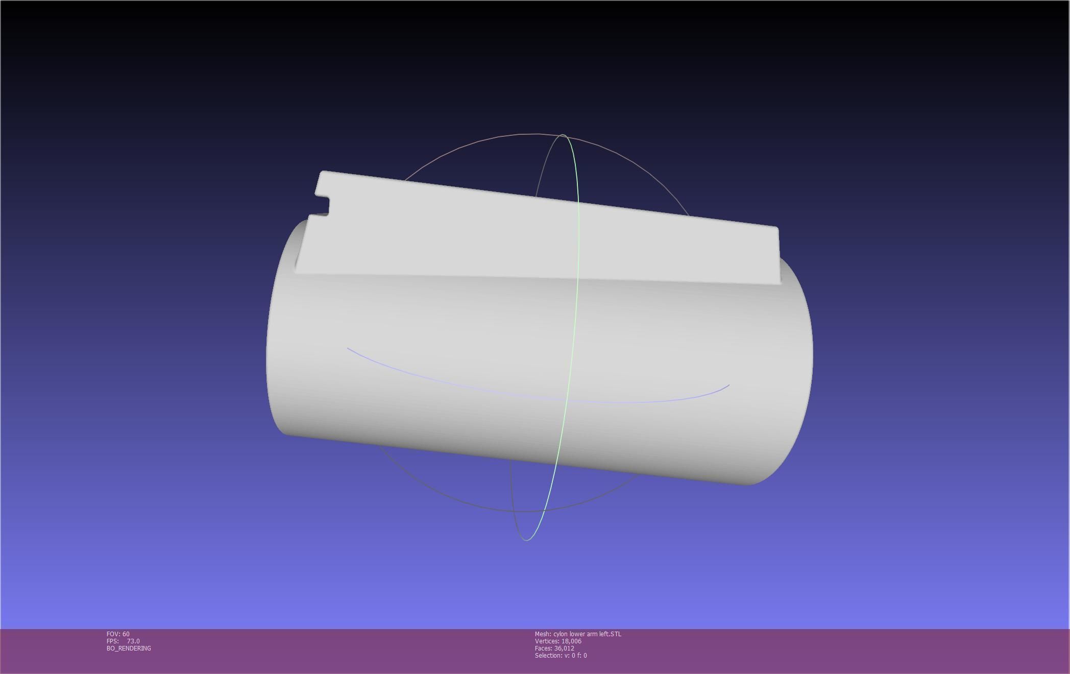 Battlestar Galactica Cylon Armpieces Printable Parts 3D print model_84