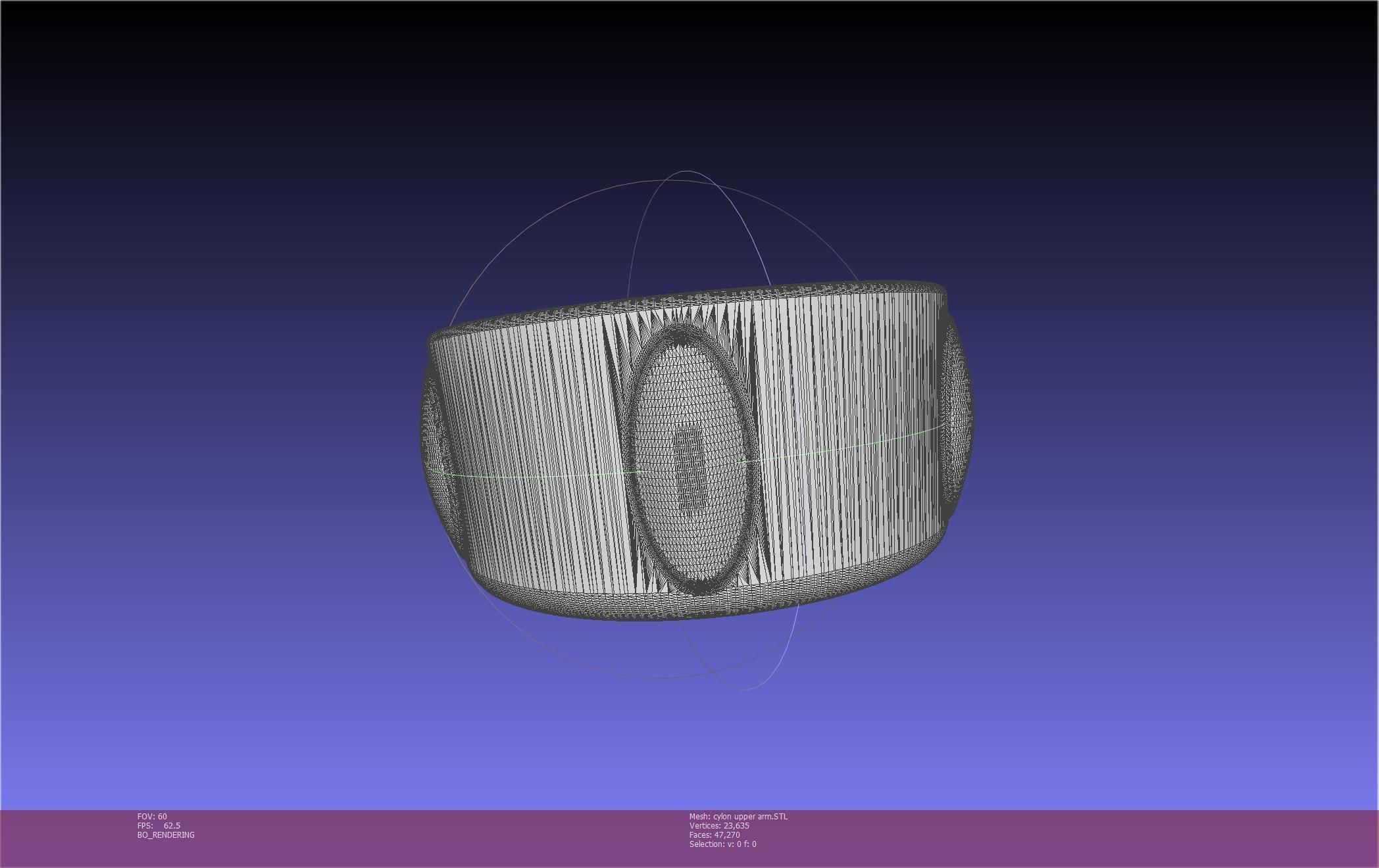 Battlestar Galactica Cylon Armpieces Printable Parts 3D print model_33