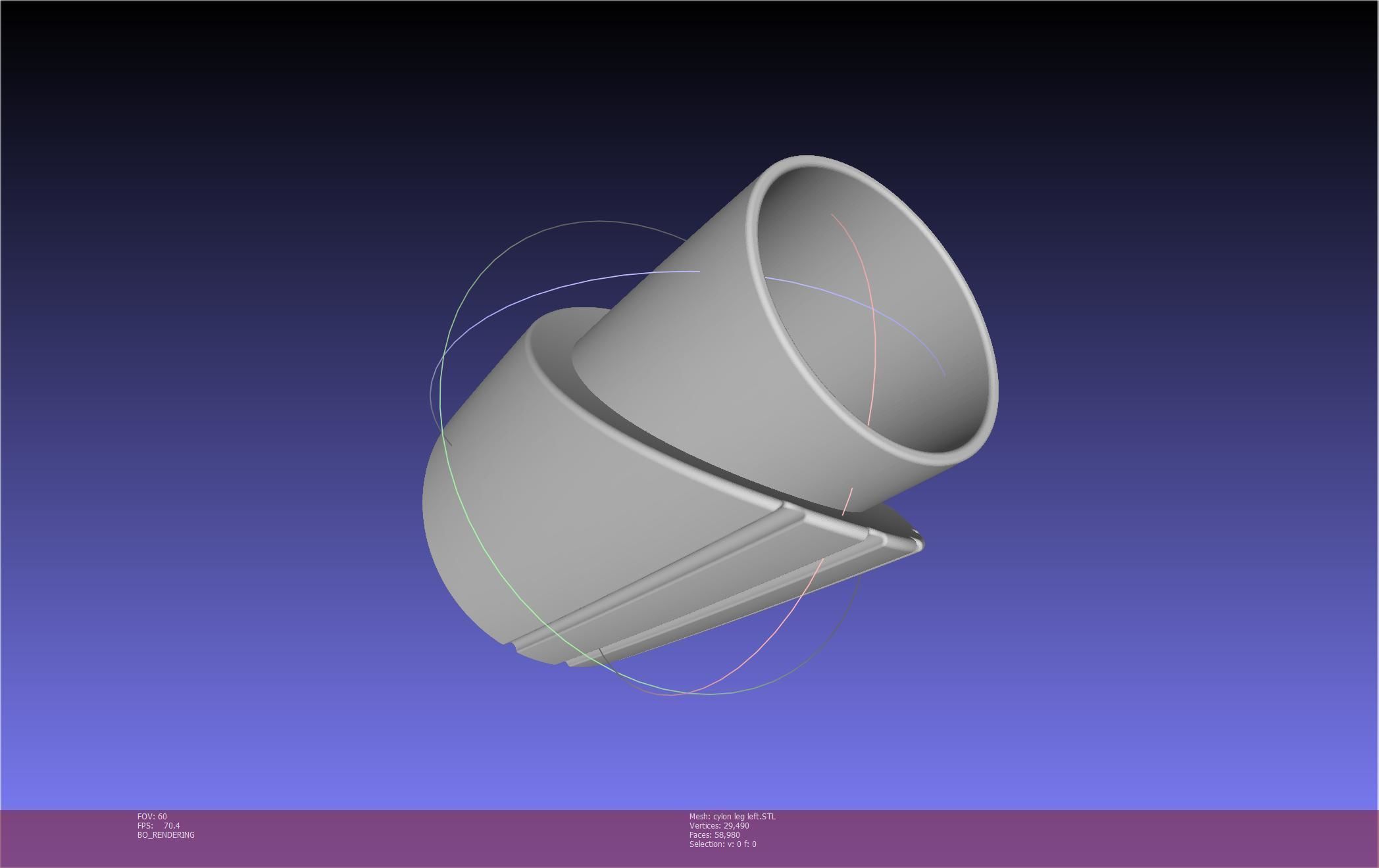 Battlestar Galactica Cylon Leg And Beltclips 3D print model_25