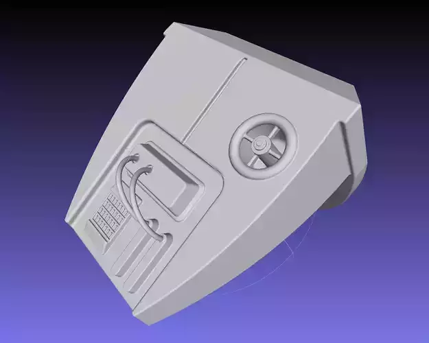 Battlestar Galactica Cylon Costume Backpack And Neck Part 3D print model