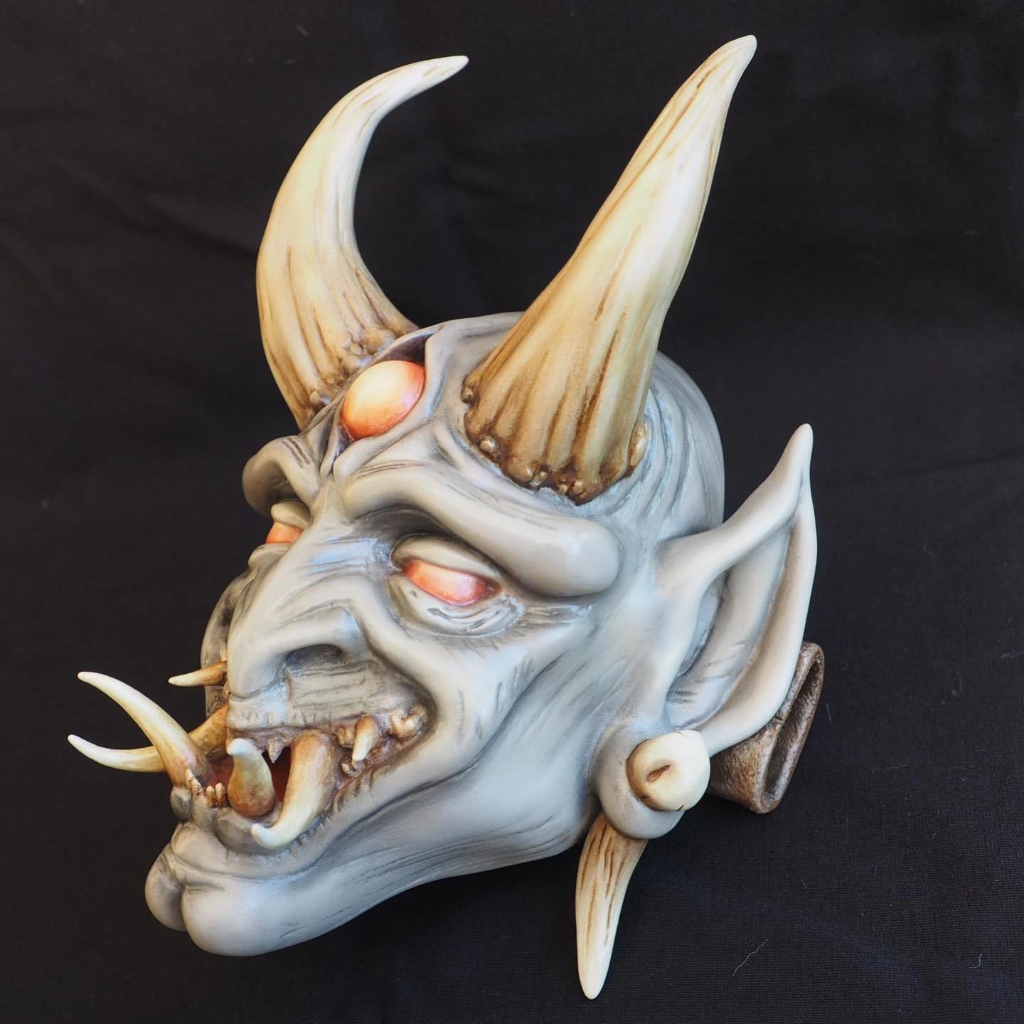 Oni Mask V2 3D print model_10