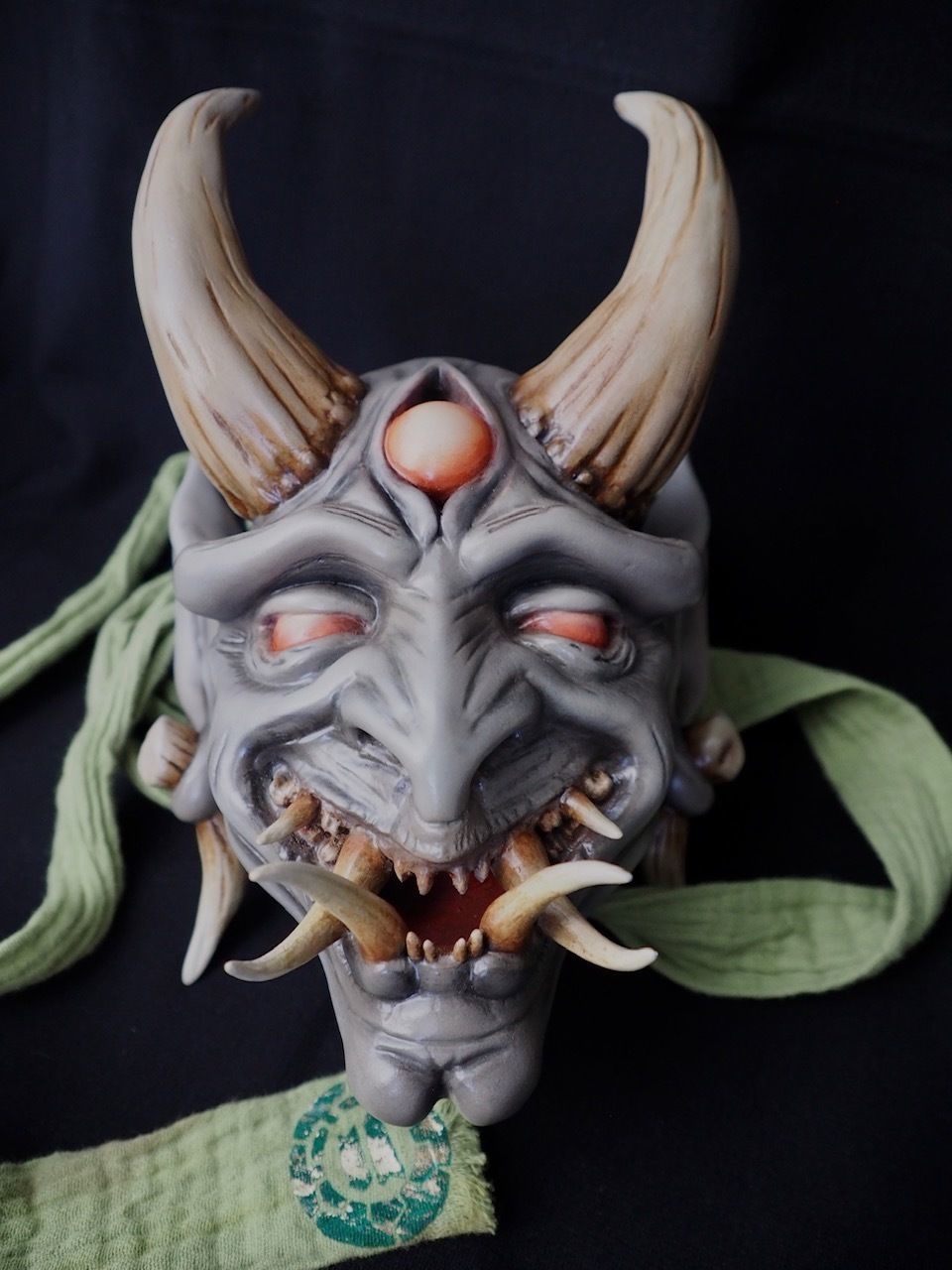 Oni Mask V2 3D print model_18