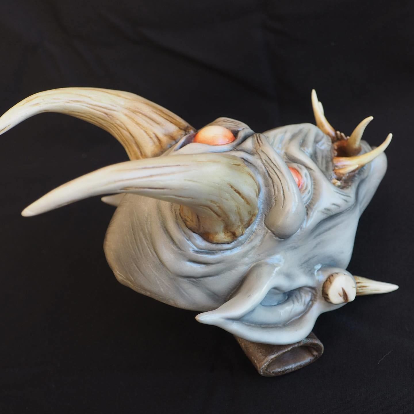 Oni Mask V2 3D print model_15