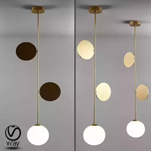 Areti Plates Pendant