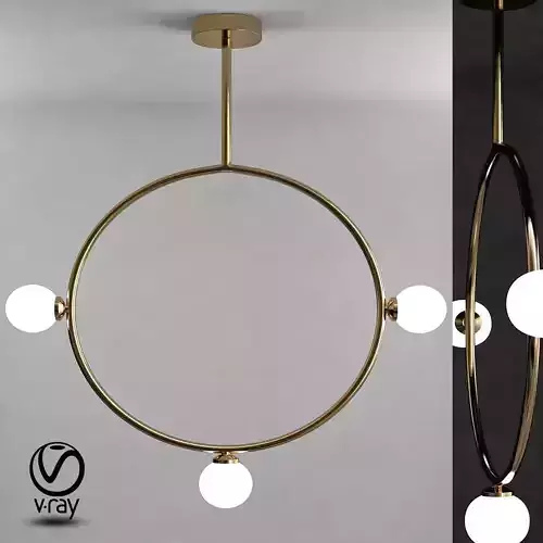 Chandelier Areti Circle Pendant