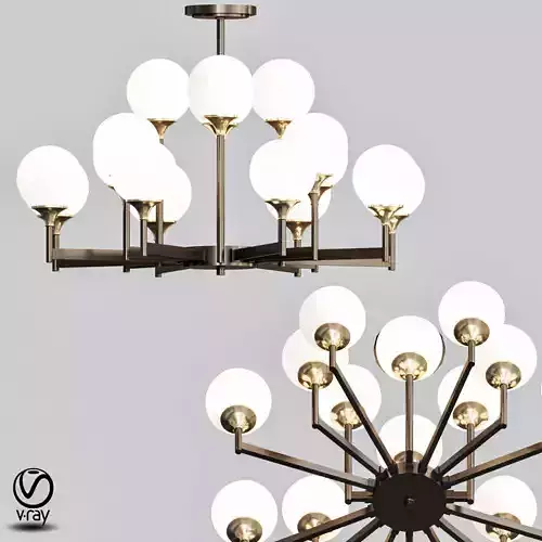 Ball Valley Chandelier 12