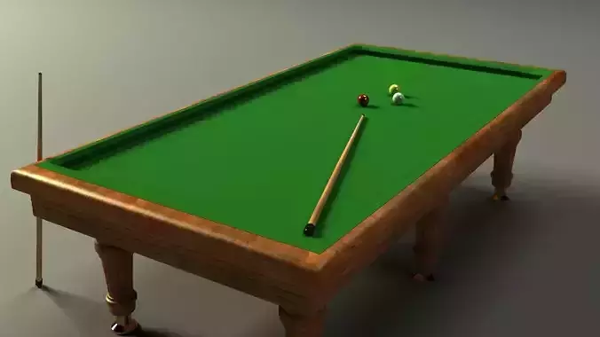 pool table Free 3D model