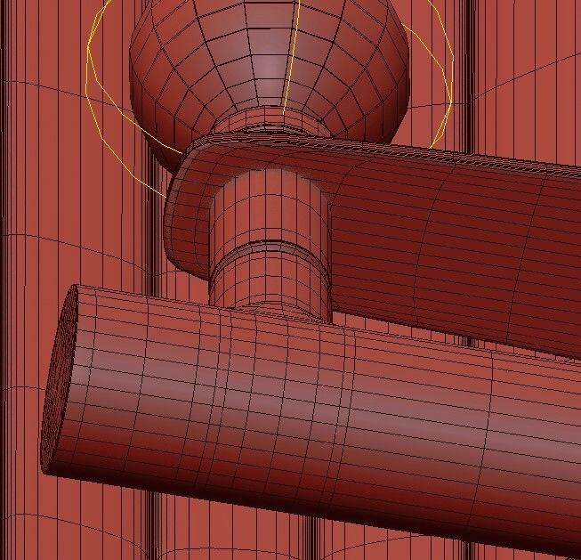 Flute Chandelier 3D model_8