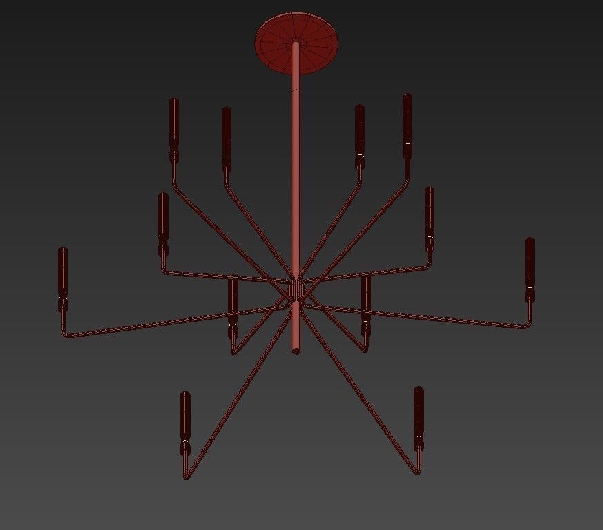 Epsilon Hanging lamp 3D model_1