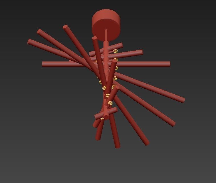 Eos Chandelier 3D model_1