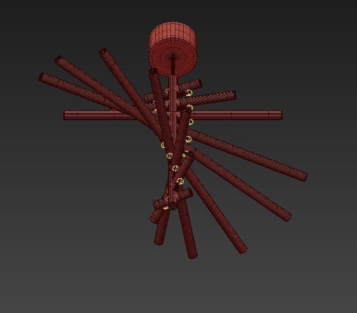 Eos Chandelier 3D model_3