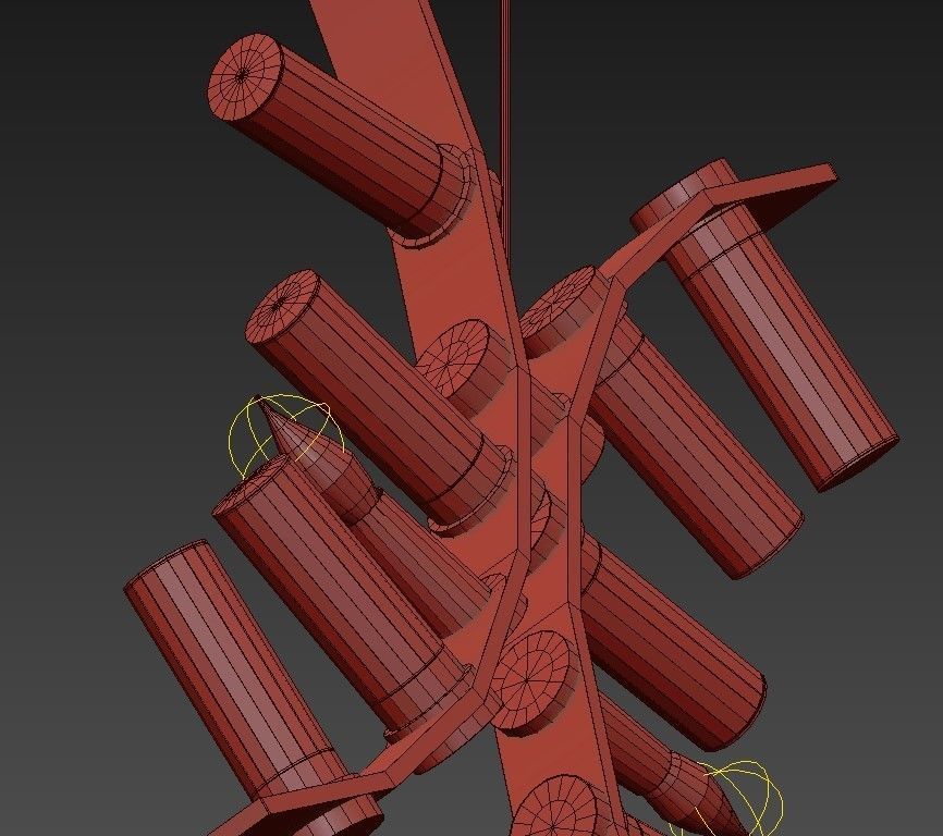 Flexus hanging lamp 3D model_5