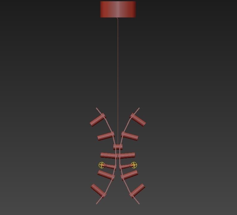 Flexus hanging lamp 3D model_1