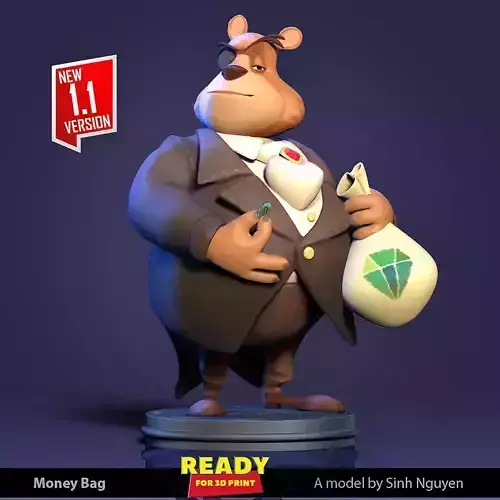 Money Bag - Spyro Reignited Trilogy Fanart 3D print model