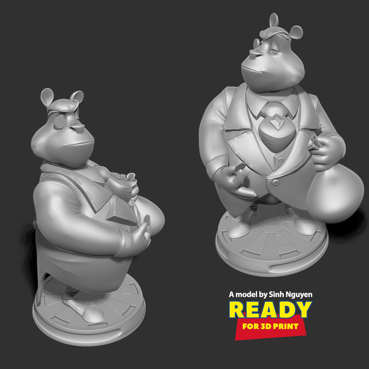 Money Bag - Spyro Reignited Trilogy Fanart 3D print model_3