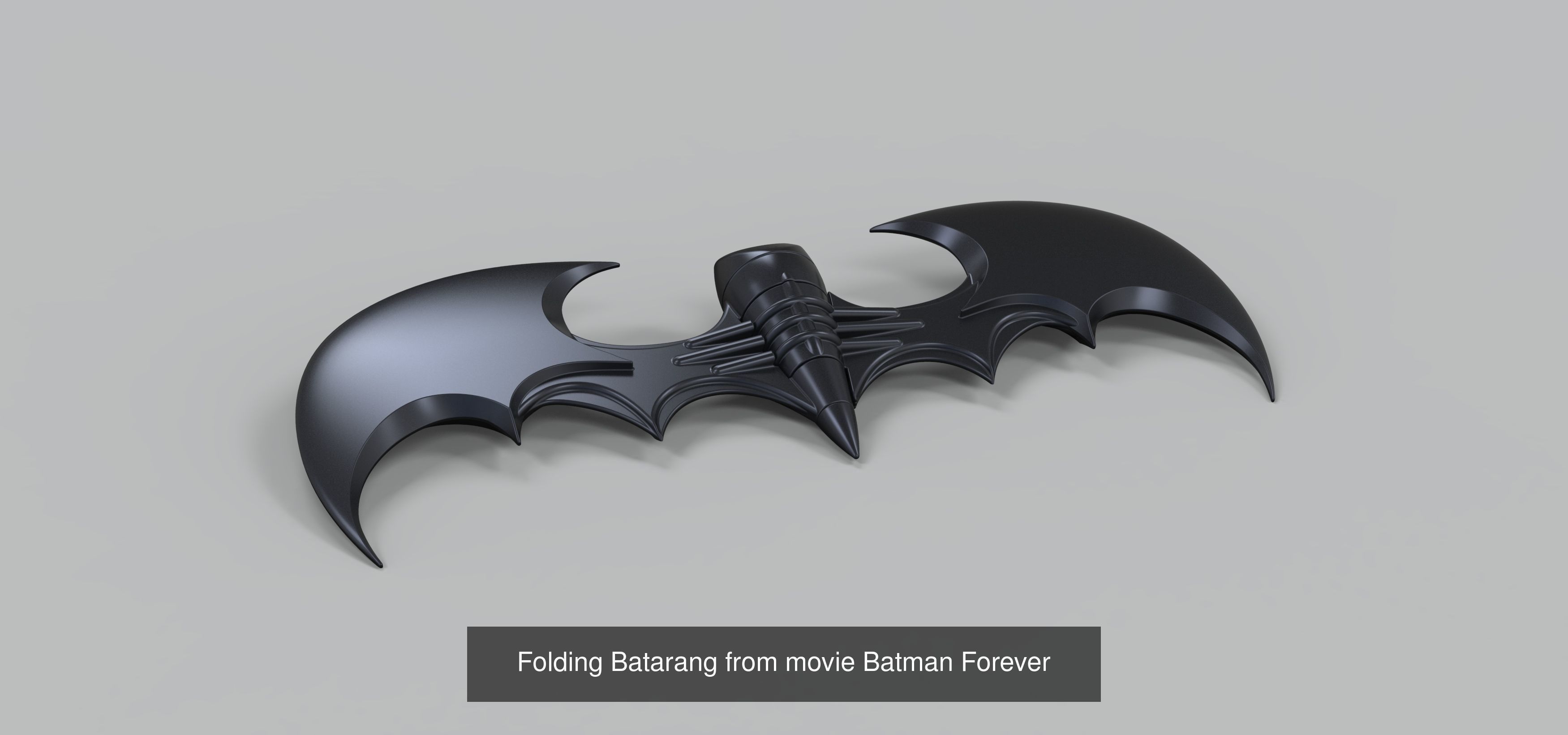 Batarangs and ninja shuriken 3D Model Collection_5