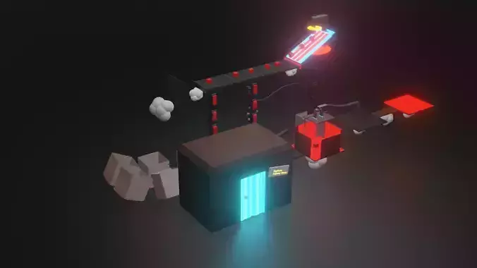 The Duplicater space station