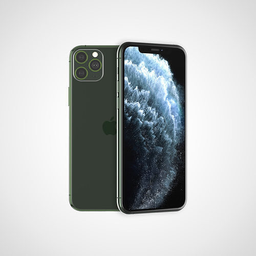 iPhone 11 Pro Max 3D model
