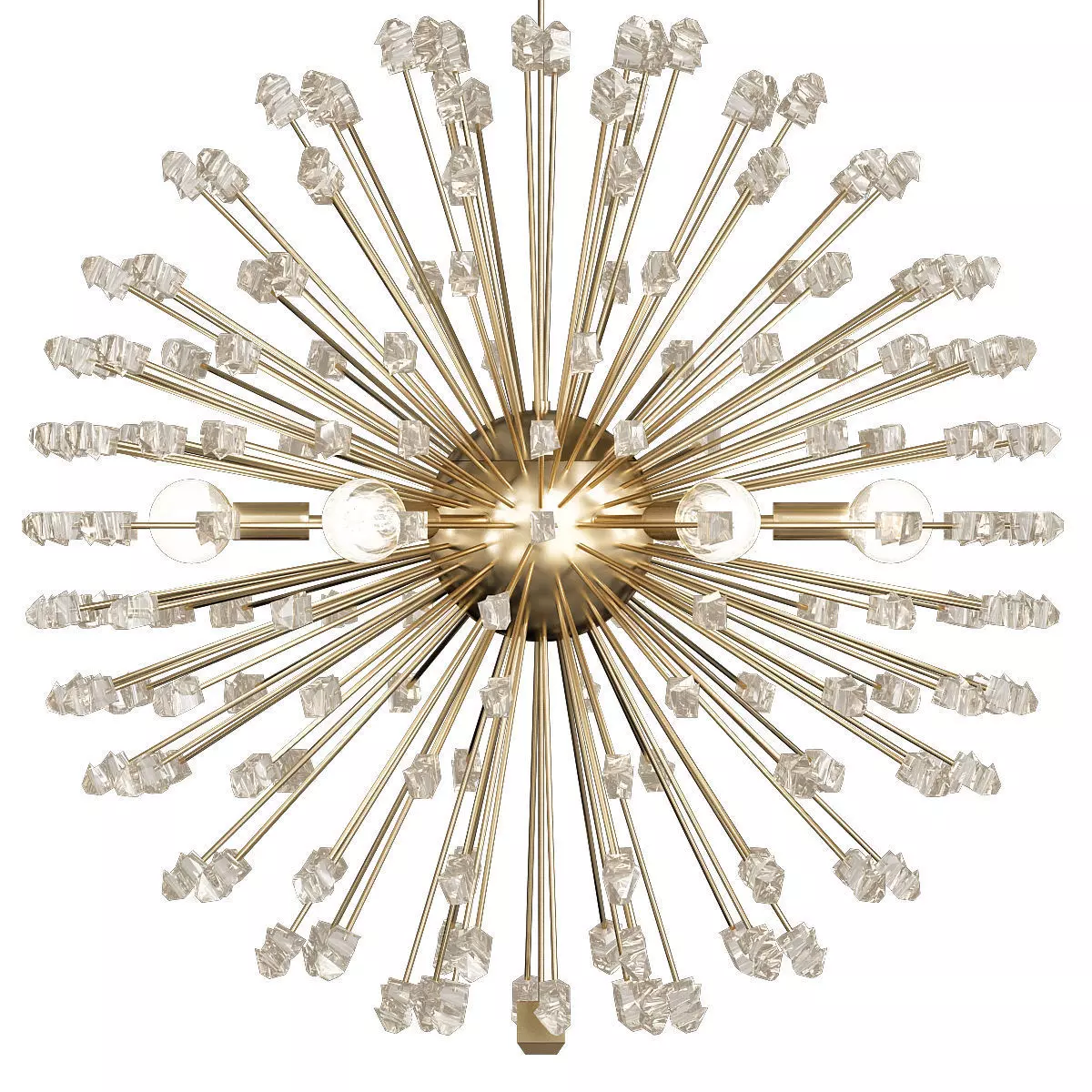 RAY QUARTZ PENDANT LIGHT 3D model_0