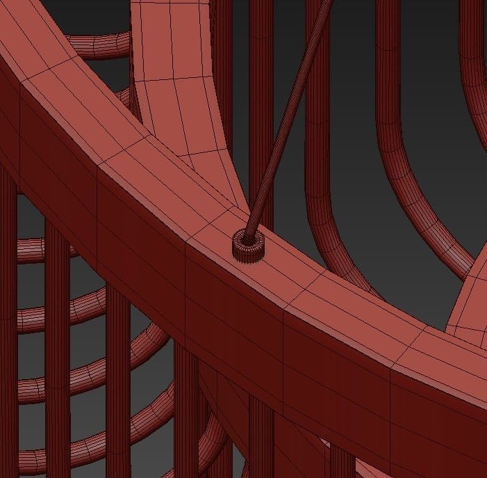 TARTE TIERED CHANDELIER 3D model_4