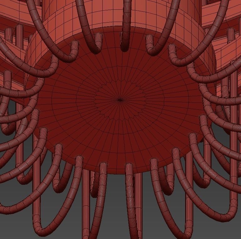 TARTE TIERED CHANDELIER 3D model_6