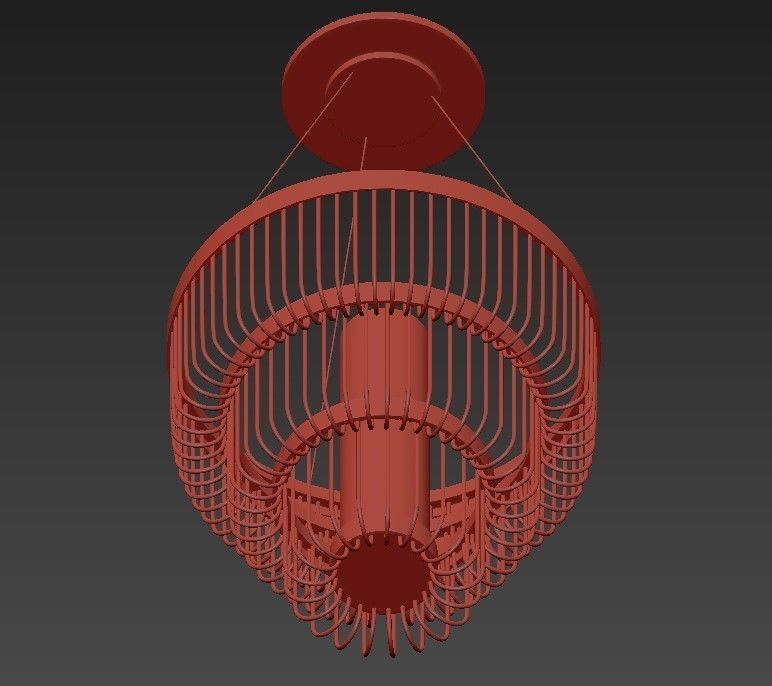 TARTE TIERED CHANDELIER 3D model_2