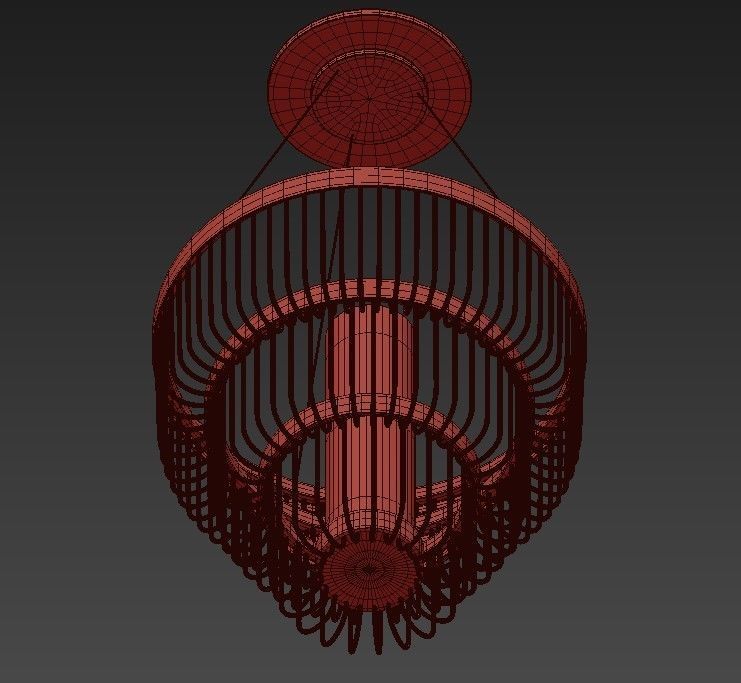 TARTE TIERED CHANDELIER 3D model_1