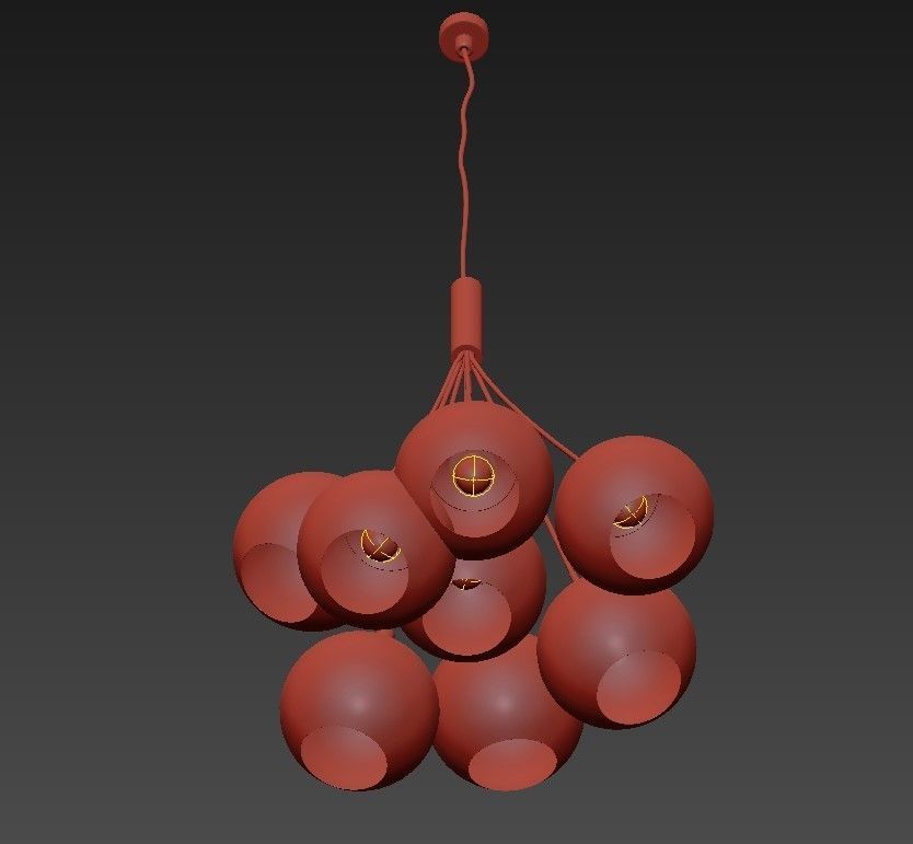 SAIC TOGETHER PENDANT LIGHT 3D model_2