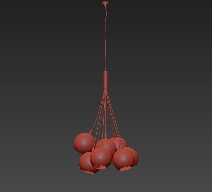 SAIC TOGETHER PENDANT LIGHT 3D model_1