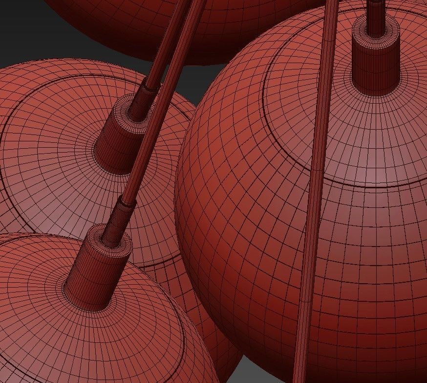 SAIC TOGETHER PENDANT LIGHT 3D model_7