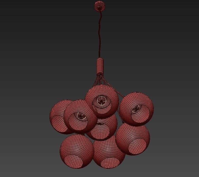SAIC TOGETHER PENDANT LIGHT 3D model_3