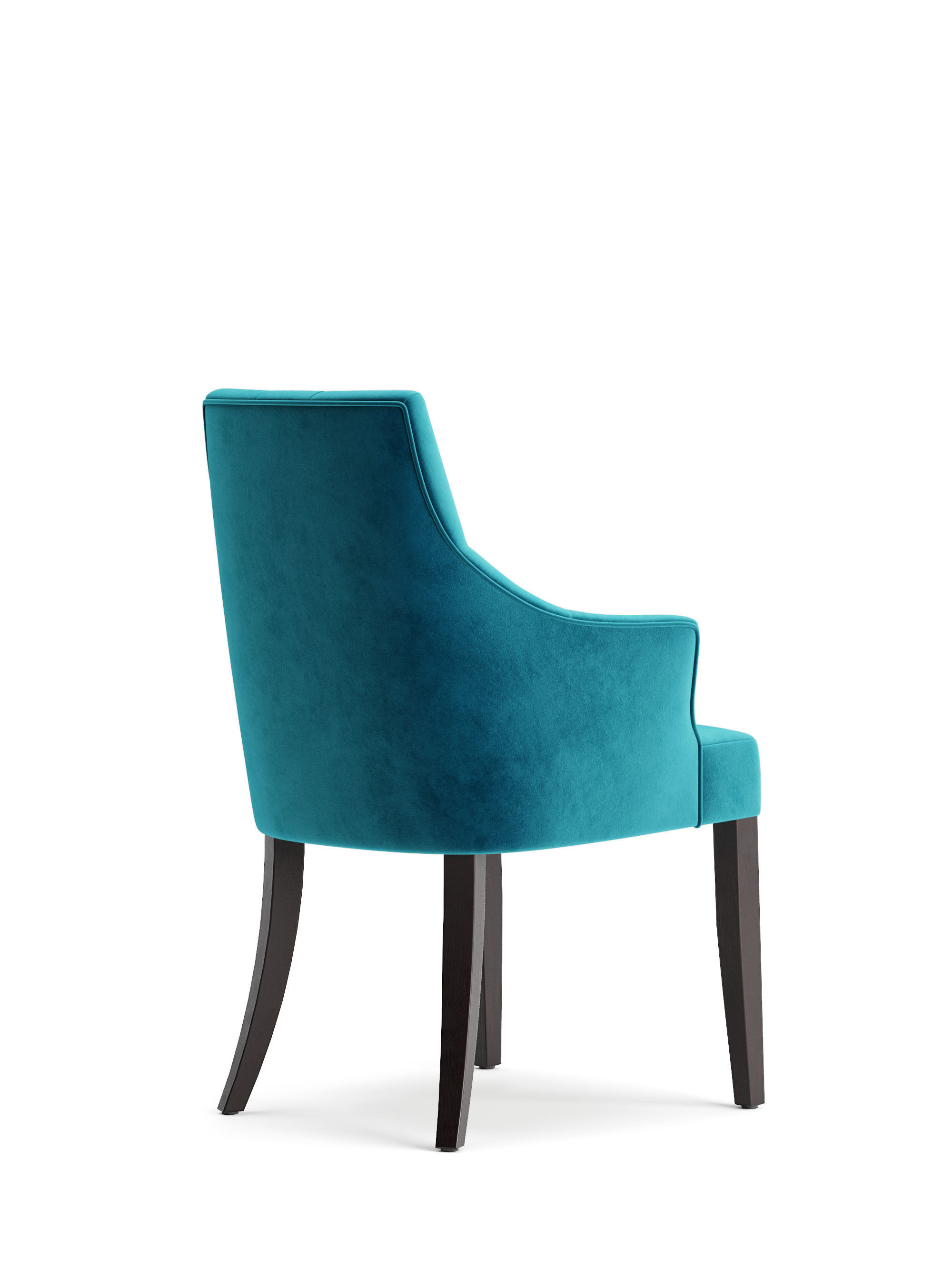 Chair Dining C Low-poly 3D model_13