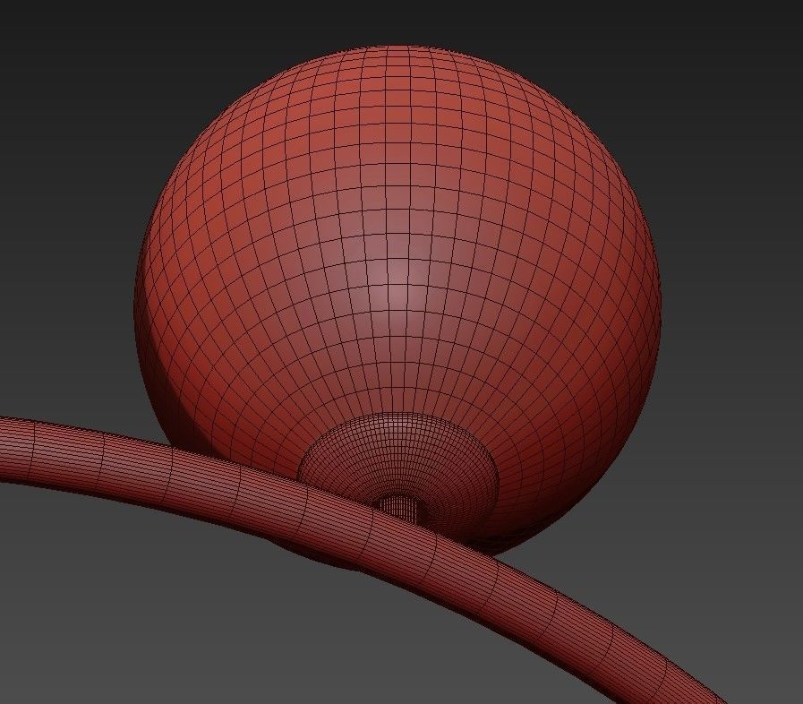 Ring Pandant 3D model_5