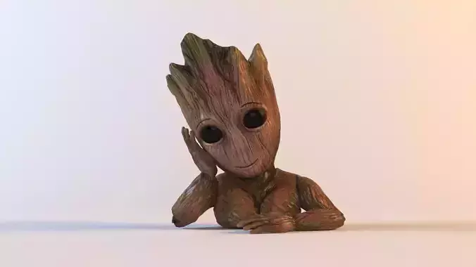 Groot Flower Pot
