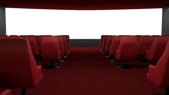 cinema machine Free 3D model