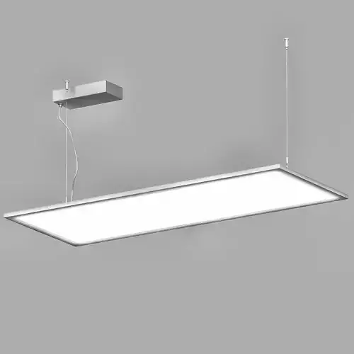 CLEAR rectangular led pendant light