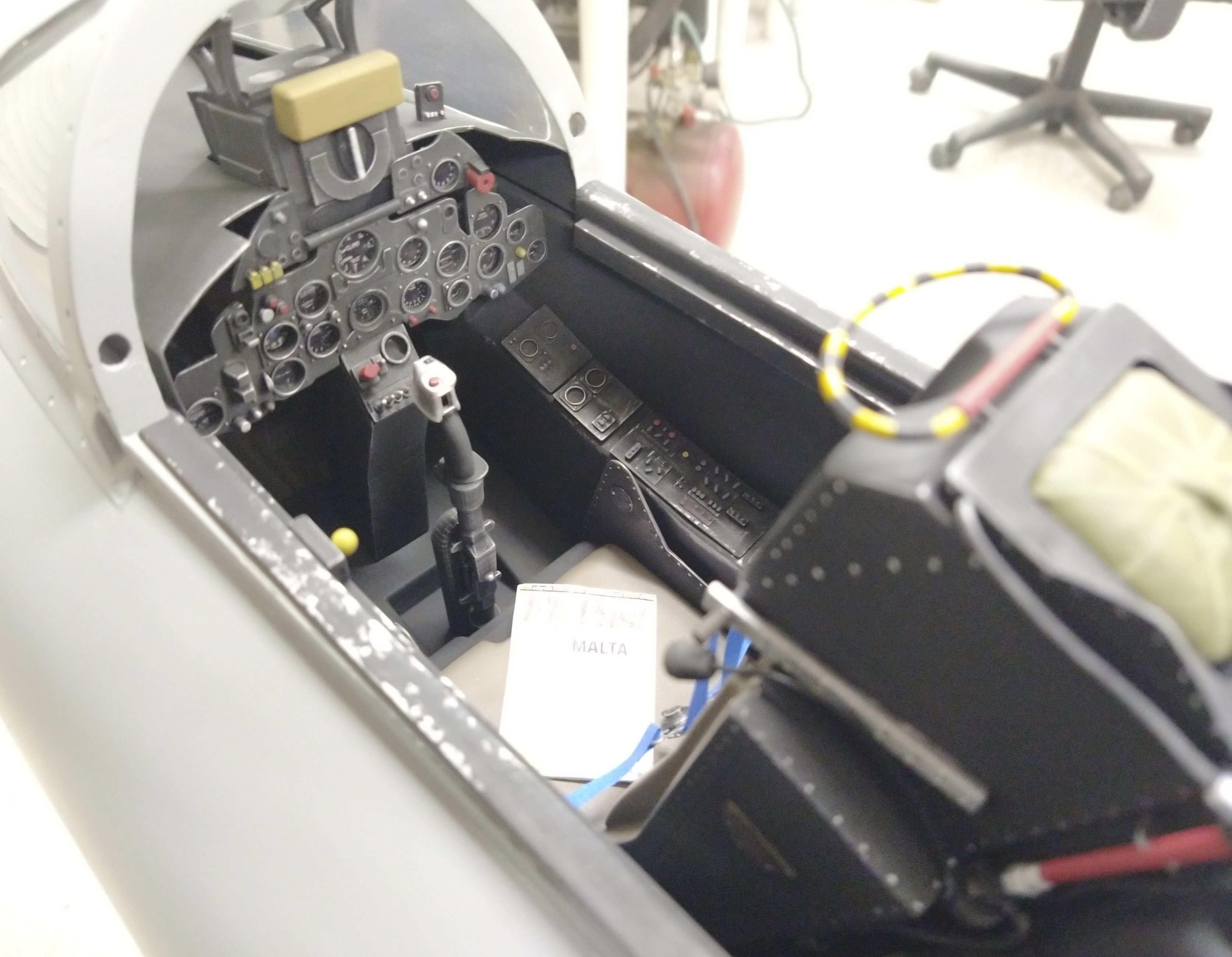 Hawker Hunter Cockpit Parts 3D print model_20
