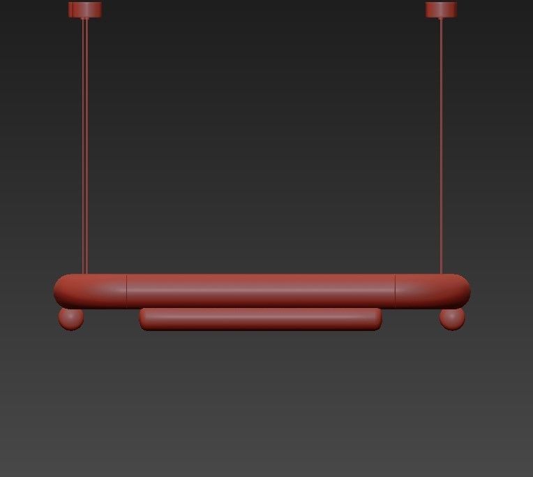 PIPELINE pipe with two holes in it 3D model_1