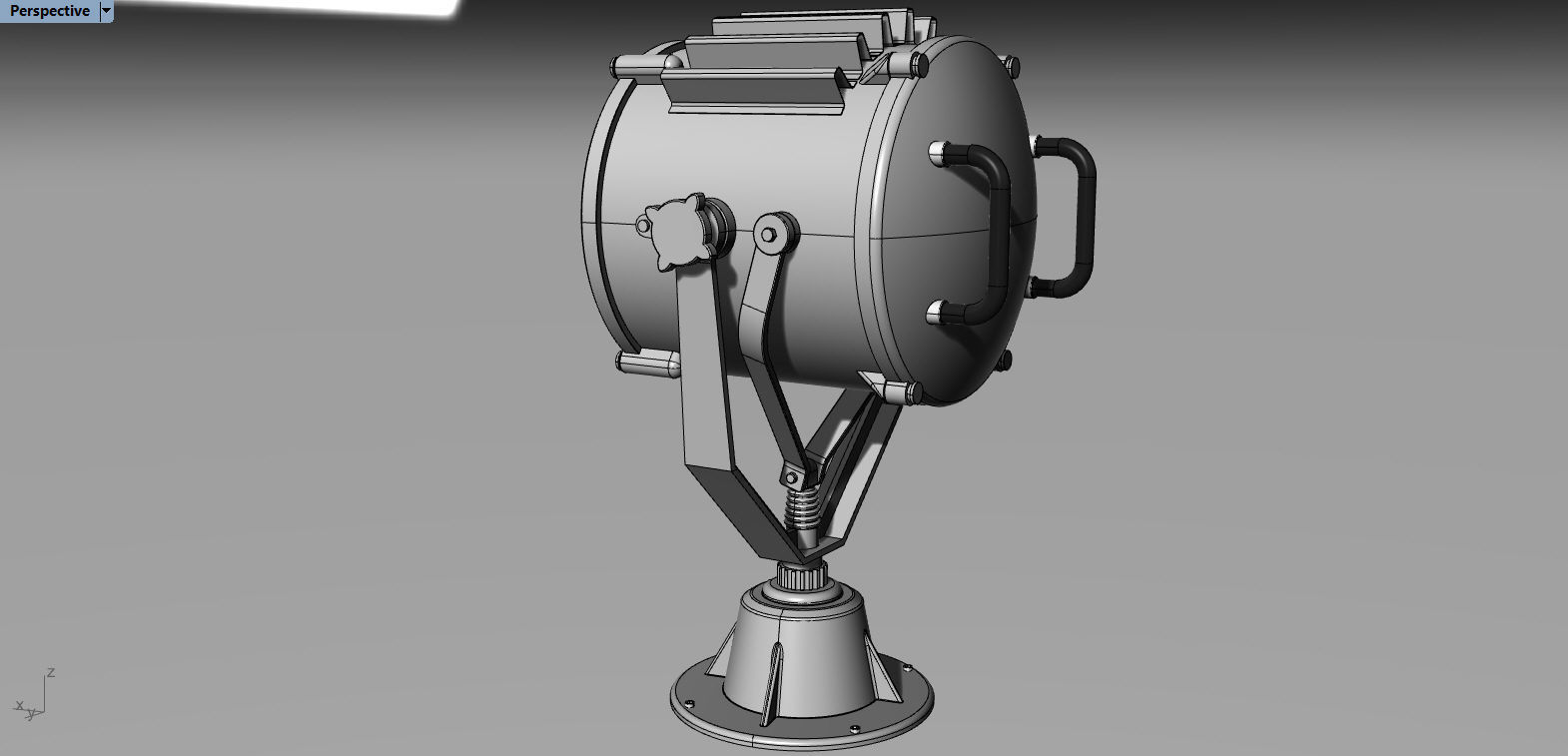 Marine Spotlight 3D model_17